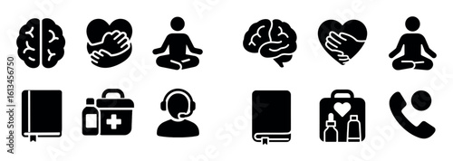 Mental Wellness Icons