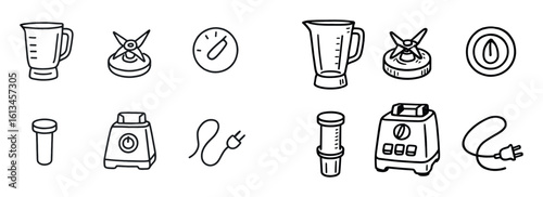 Blender Parts Sketch