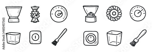 Coffee Grinder Icons