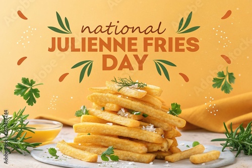 Crispy, Thin, and Totally Irresistible – National Julienne Fries Day!