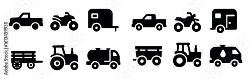 Ranch Vehicles Icons