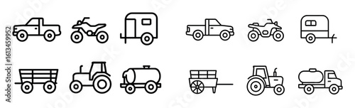 Ranch Vehicle Icons