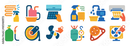 Air Conditioning Icons