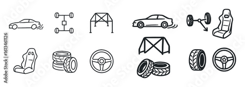 Drift Car Iconography