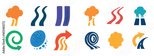 Colorful Drift Icons