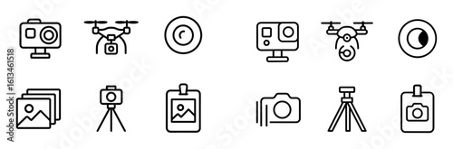 Minimalist Photography Icons