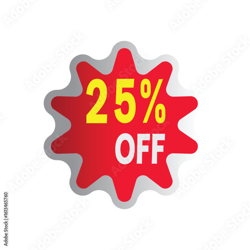 25% Sale Discount Design – Special Offer Promotion Design