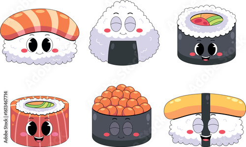 Cute Sushi Japanese Food Collection