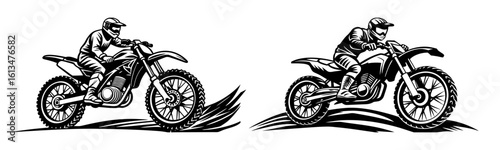 man on motorcycle offroad