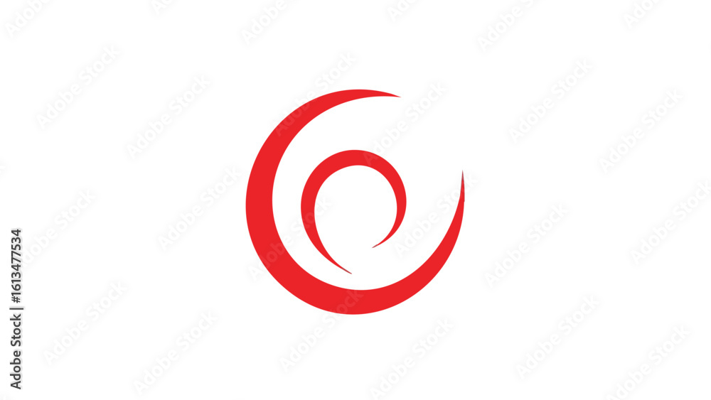 Abstract Red Swirl on Black Background. This illustration features abstract, design, red. Abstract Red Swirl on Black Background. This illustration features abstract, design, red.