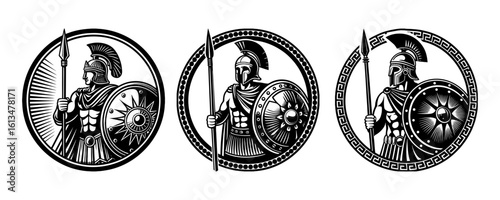 spartan vector illustration 