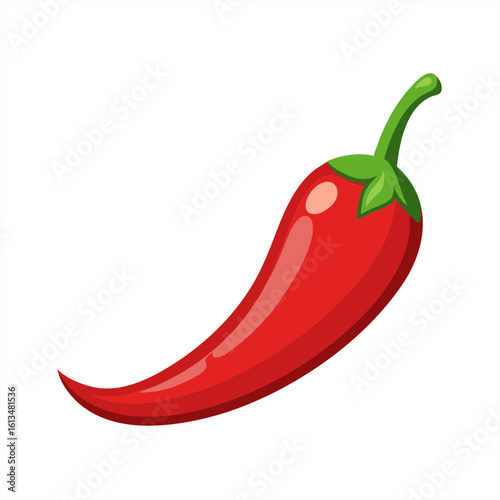 chili pepper on transparent background