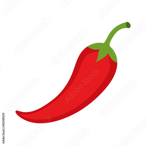chili pepper on transparent background