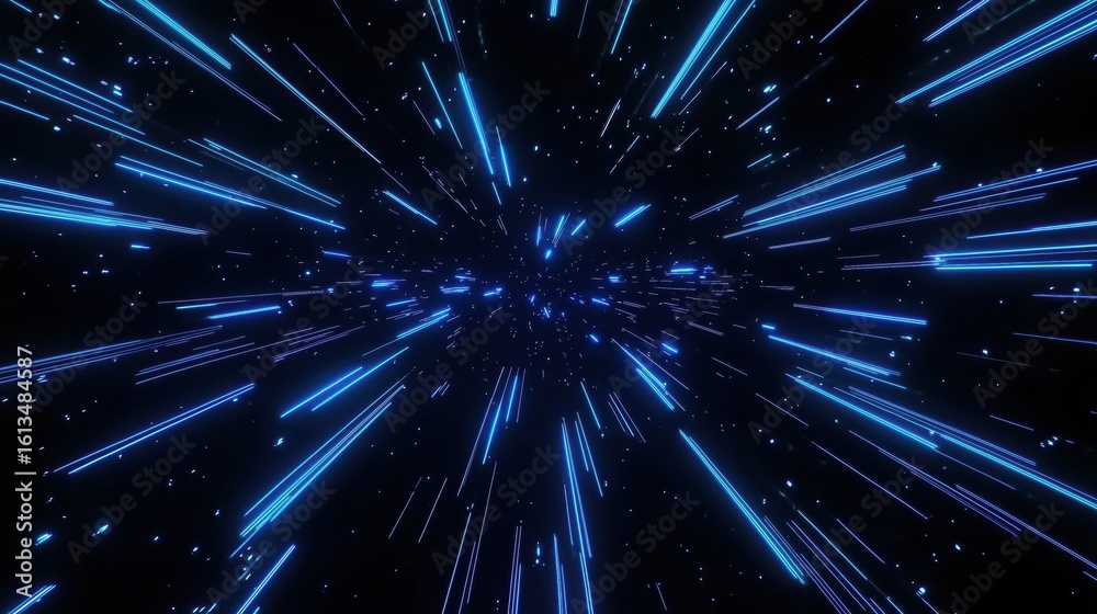 Fototapeta premium Hyperspace Jump