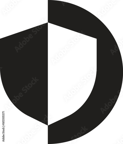 Tick mark approved with shield icon. Solid icon vector illustration. For website design, logo, app, template, ui, etc.
