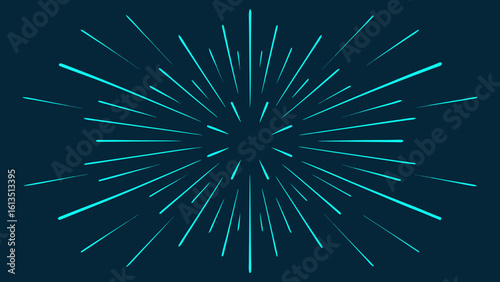 Cyber Tech Logo Frame with Digital Symmetry in Gold