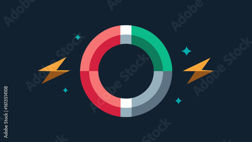 Abstract Magnetic Rings with Electric Center