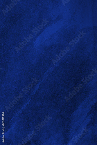 Blue watercolor brush texture, may be used as background