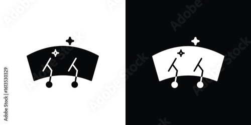 Wiper icon or logo isolated sign symbol vector illustration Collection