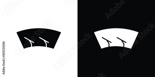Windscreen icon or logo isolated sign symbol vector illustration Collection