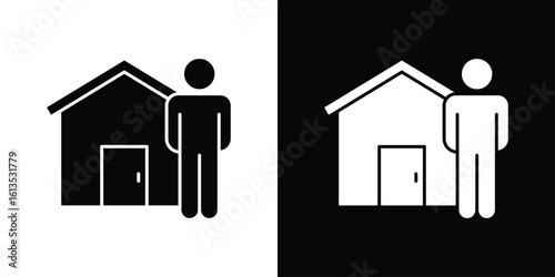 Tenant icon or logo isolated sign symbol vector illustration Collection