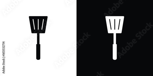 Spatula icon or logo isolated sign symbol vector illustration Collection
