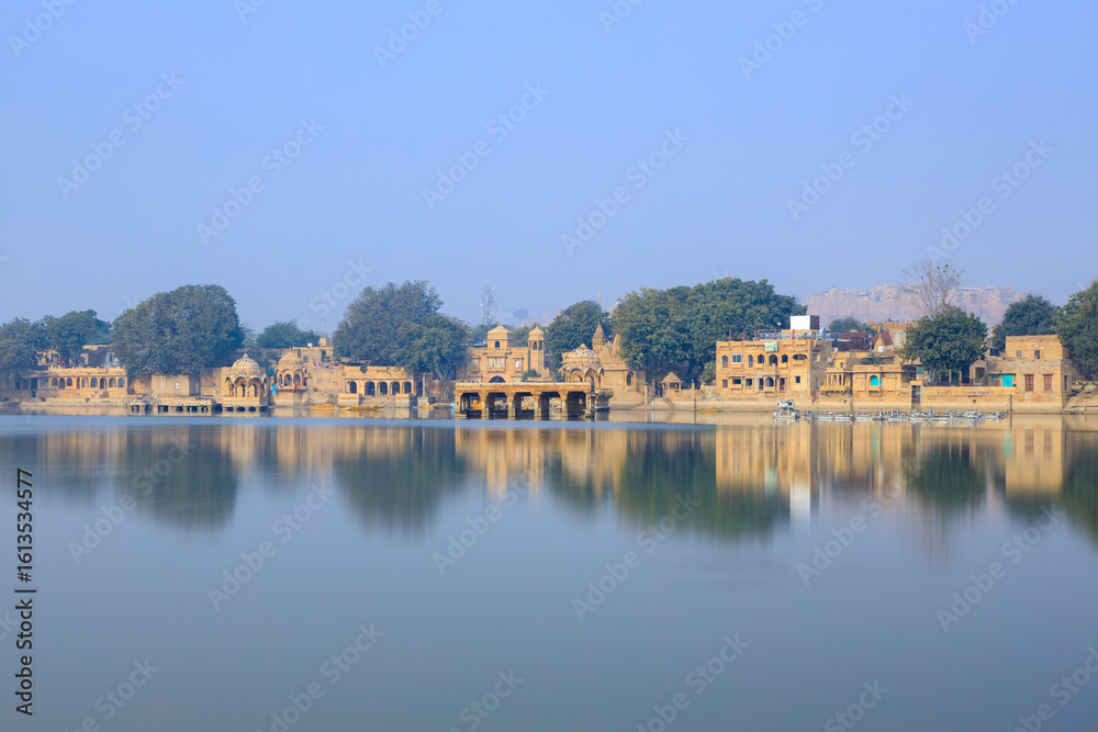 Obraz premium ジャイサルメールのガディサール湖