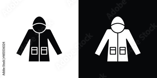 Nylon jacket icon or logo isolated sign symbol vector illustration Collection