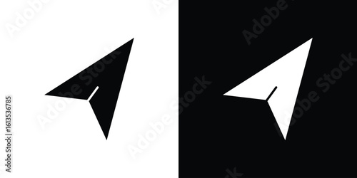 Navigate icon or logo isolated sign symbol vector illustration Collection