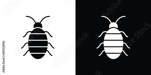 Louse icon or logo isolated sign symbol vector illustration Collection