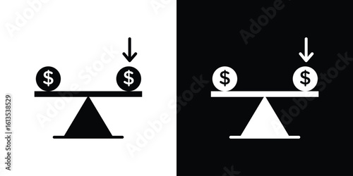 Leverage icon or logo isolated sign symbol vector illustration Collection