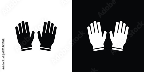 Gloves icon or logo isolated sign symbol vector illustration Collection