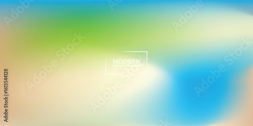 Foto Abstract Colorful Blur Background in Shades of Blue, Green, and Beige