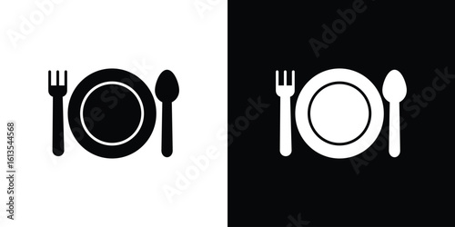Eatery icon or logo isolated sign symbol vector illustration Collection