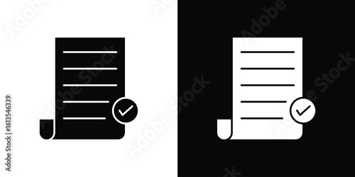 Consent icon or logo isolated sign symbol vector illustration Collection