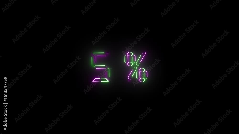 A neon A neon