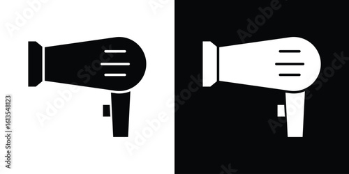 Blow dryer icon or logo isolated sign symbol vector illustration Collection