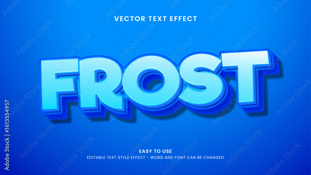 Obraz premium forest editable text effect
