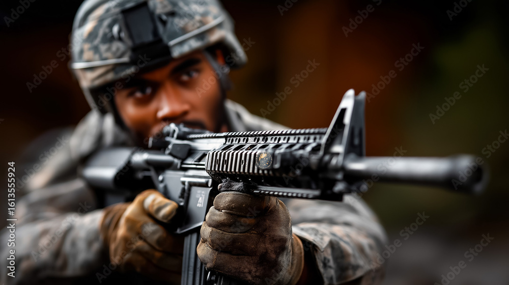 Fototapeta premium Weapons Systems Check