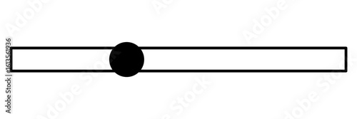 Slider bar vector. Slider timeline