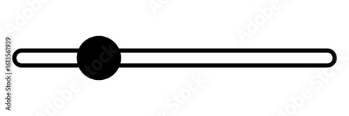 Timeline bar vector. Slider timeline