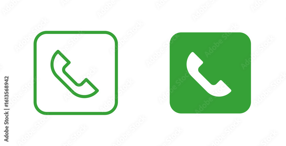 Call icon. Phone symbol stock illustration Call icon. Phone symbol stock illustration