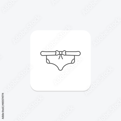 Garter, vector, pixel perfect, illustrator file