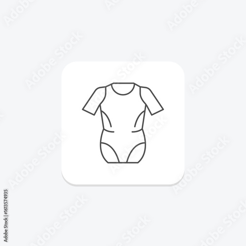 Bodysuit, vector, pixel perfect, illustrator file