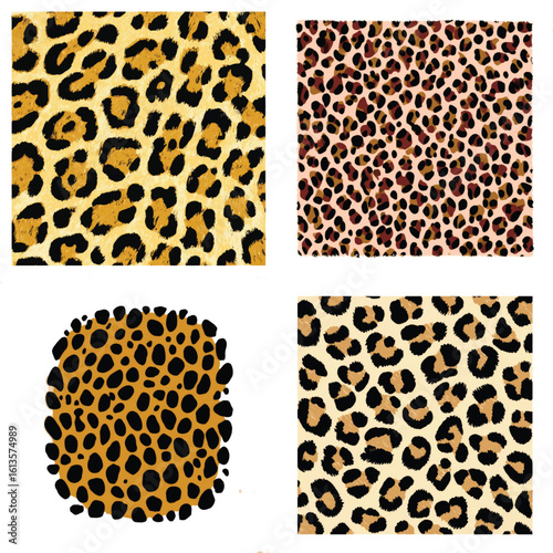 seamless leopard skin pattern