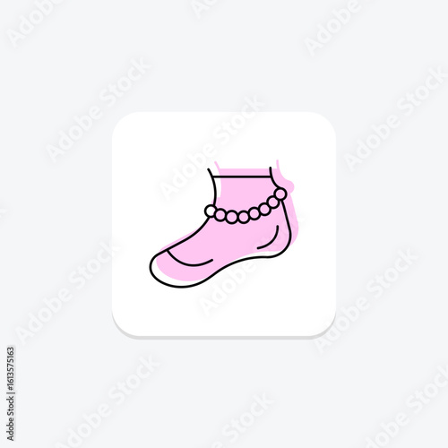Anklet, vector, pixel perfect, illustrator file