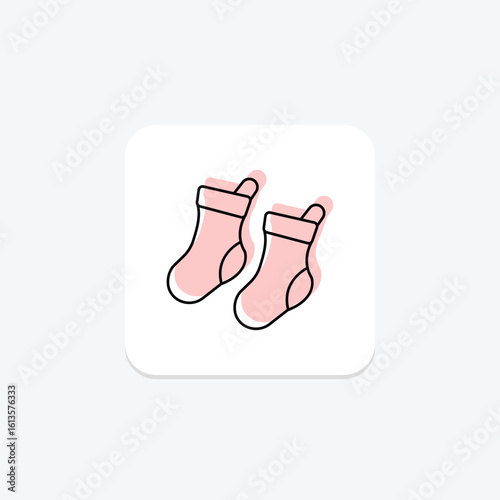 Stockings, vector, pixel perfect, illustrator file