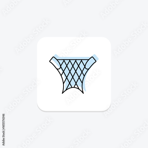 Fishnet Tights, vector, pixel perfect, illustrator file
