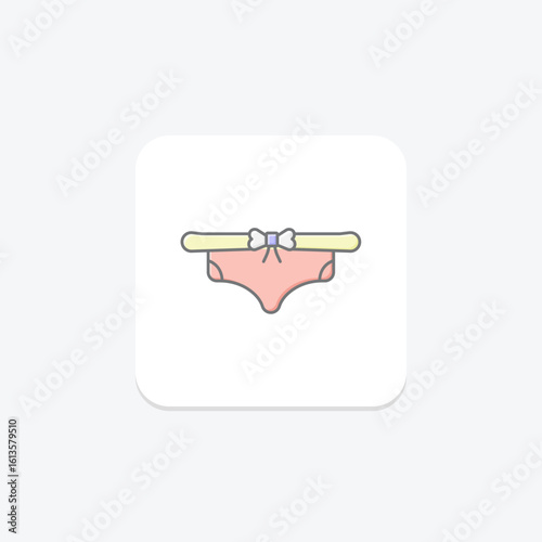Garter, vector, pixel perfect, illustrator file