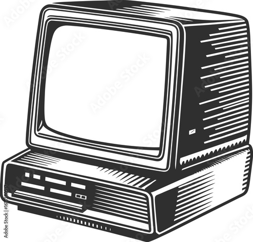 retro tv icon